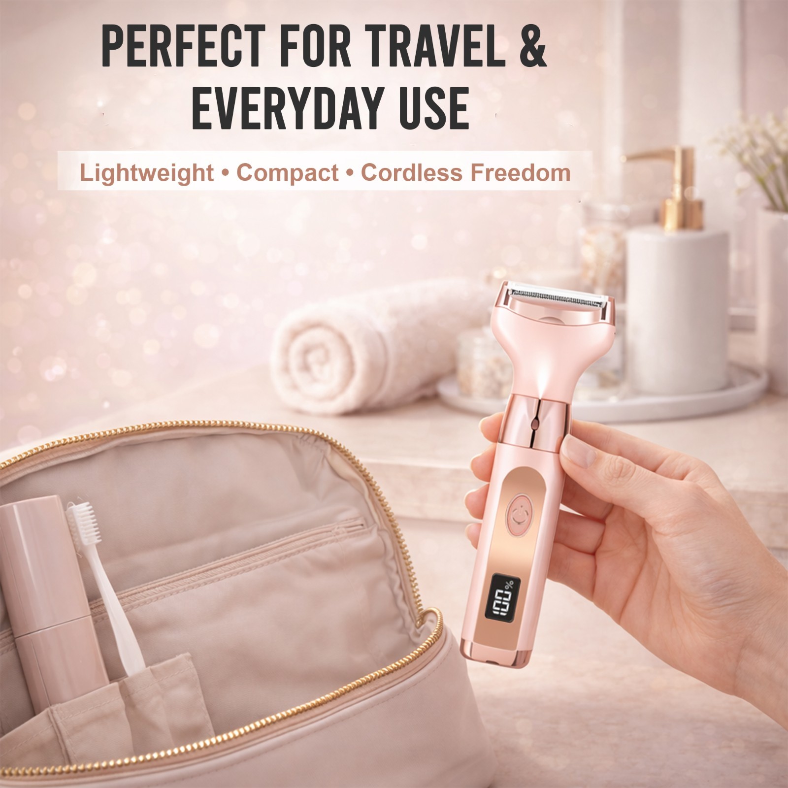 Electric Shaver for Women Electric Razor for Women Fast Charging, Hair Trimmer