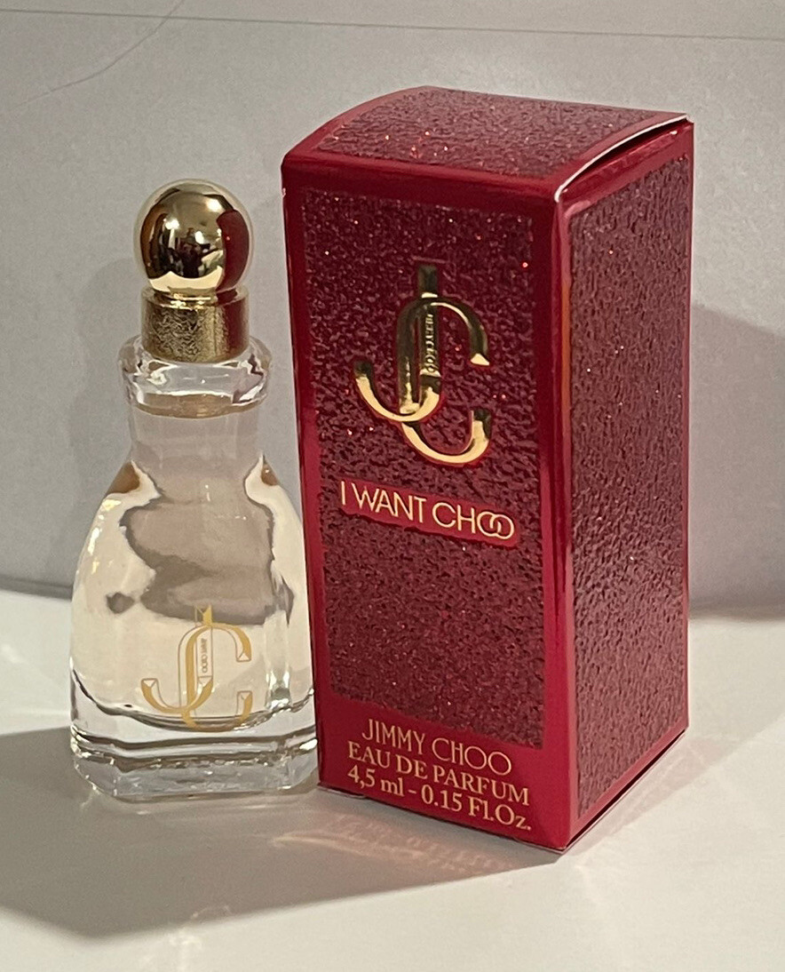 I Want Choo Mini By Jimmy Choo 4.5ml Edp Splash Mini For Women Same As Pictures