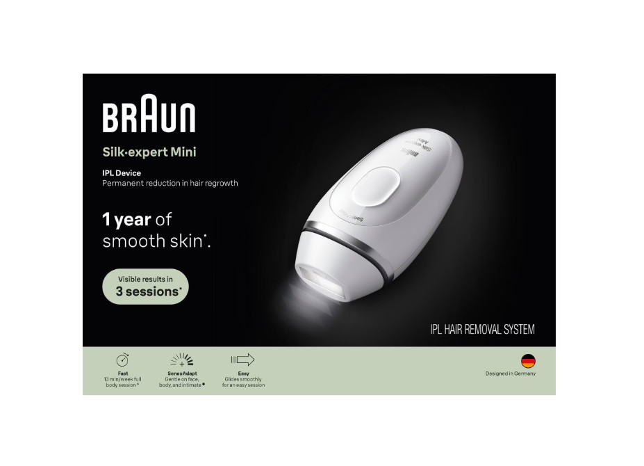 Braun Silk-Expert Mini PL1103 IPL Hair Removal Device White