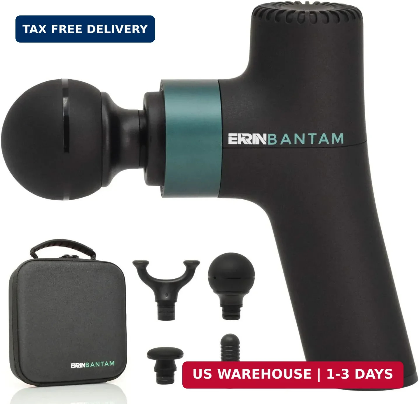 Mini Massage Gun Deep Tissue Muscle Massager Portable Travel Device