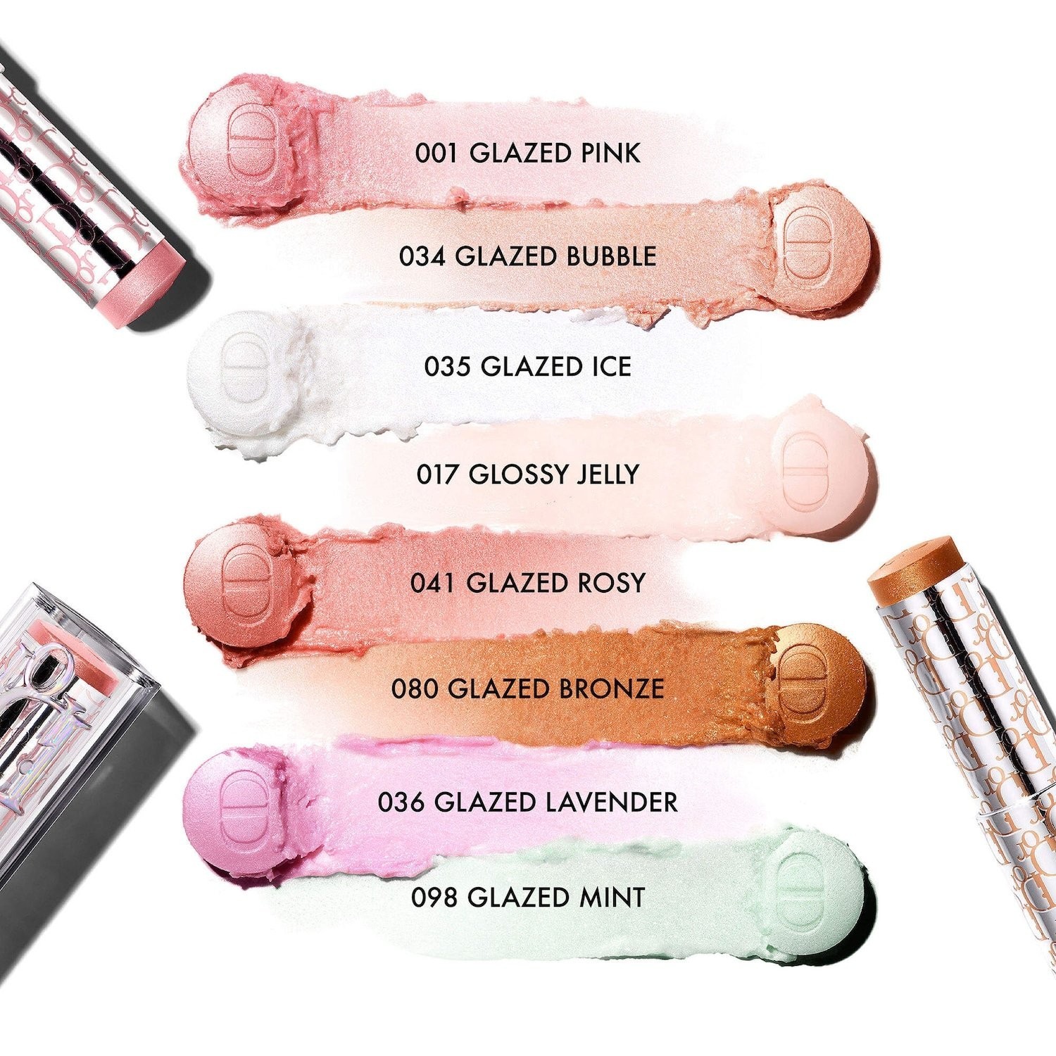 DIOR Backstage Glassy Glow Stick Multi-Use Stick Highlighter Balm, 6 colors