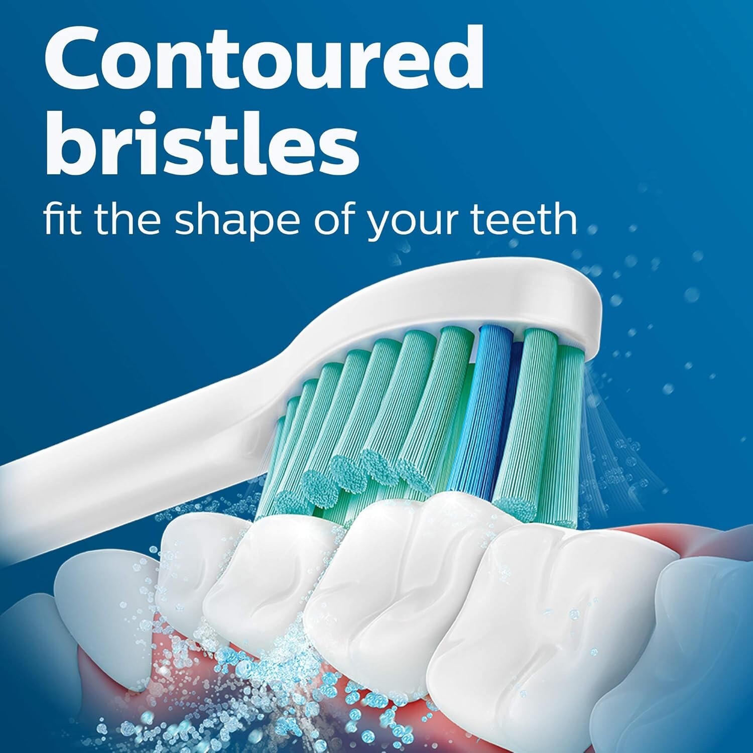 5 Pack Simplyclean (C1) Replacement Toothbrush Heads for Philips Sonicare