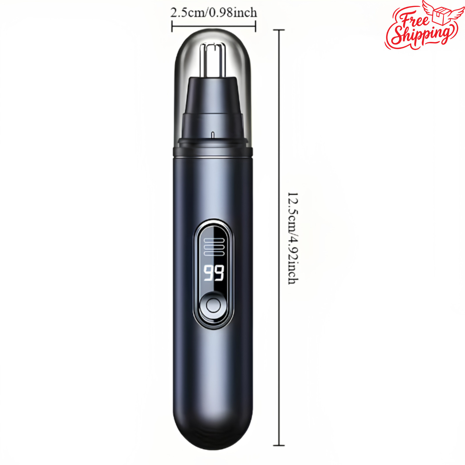 USB Rechargeable Nose Ear Eyebrow Hair Trimmer Mini Portable Electric Shaver
