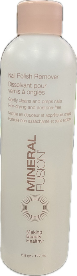 Mineral Fusion Nail Polish Remover, Acetone-Free & Non Drying, 6 Ounce