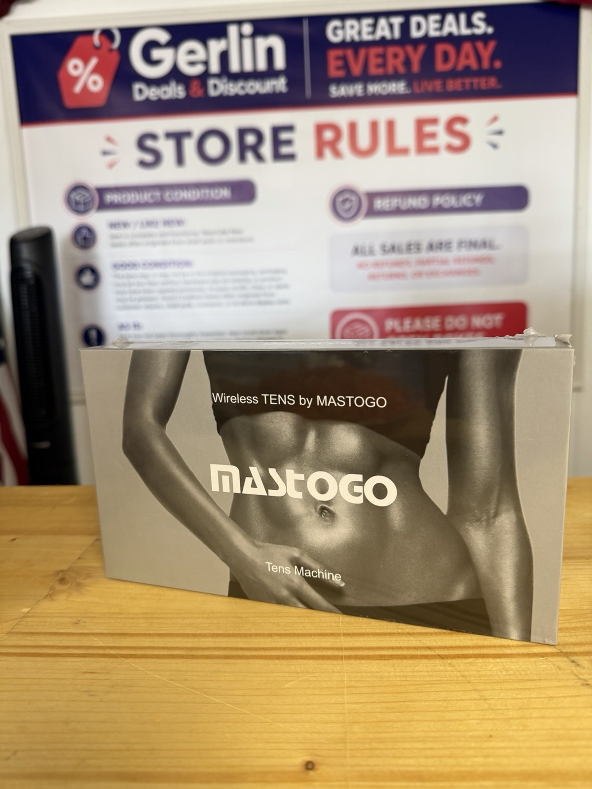 Wireless TENS Unit Muscle Stimulator By Mastogo