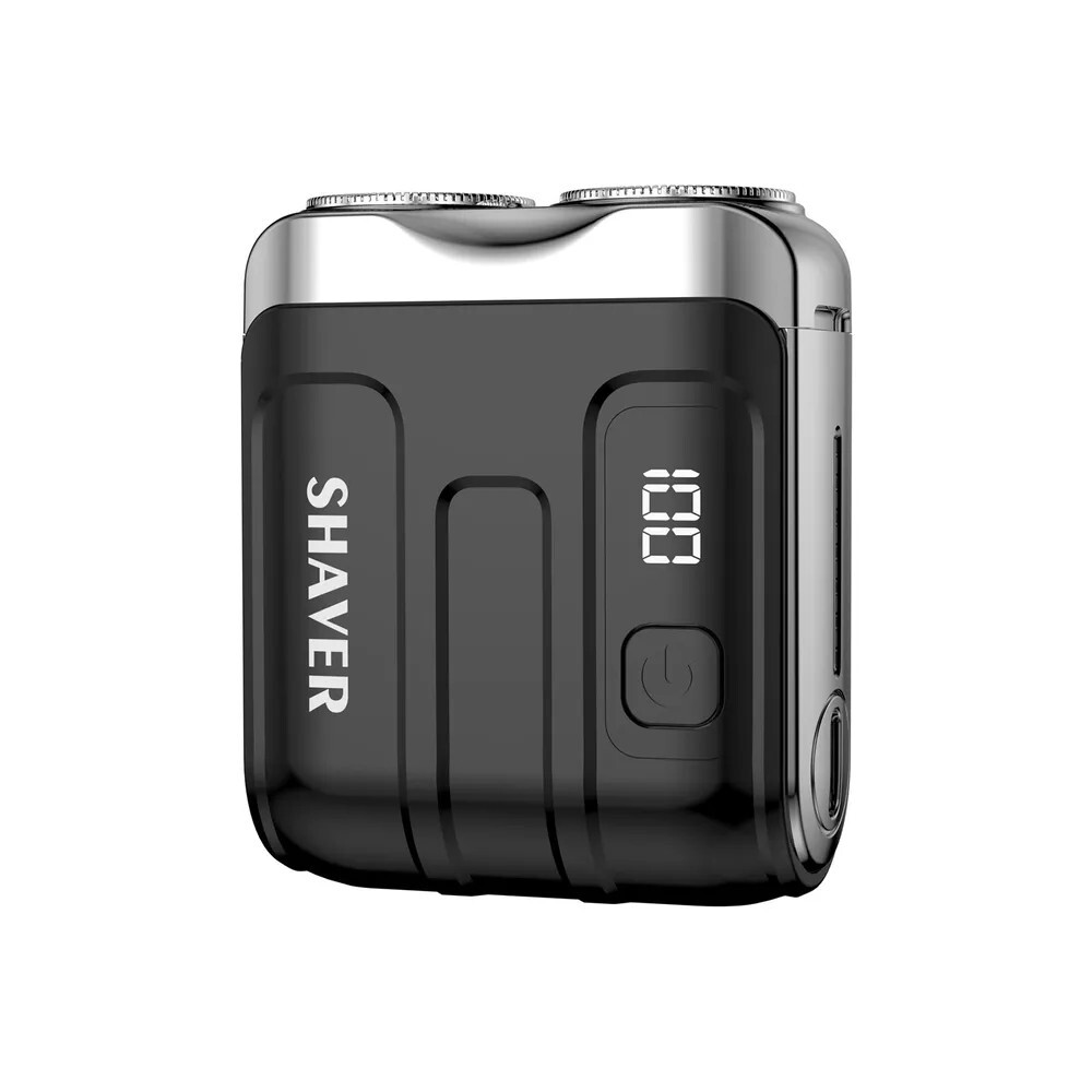 Double Ring Pocket travel Shaver Mini Men Shaver Portable Beard Razor USB-C-R18