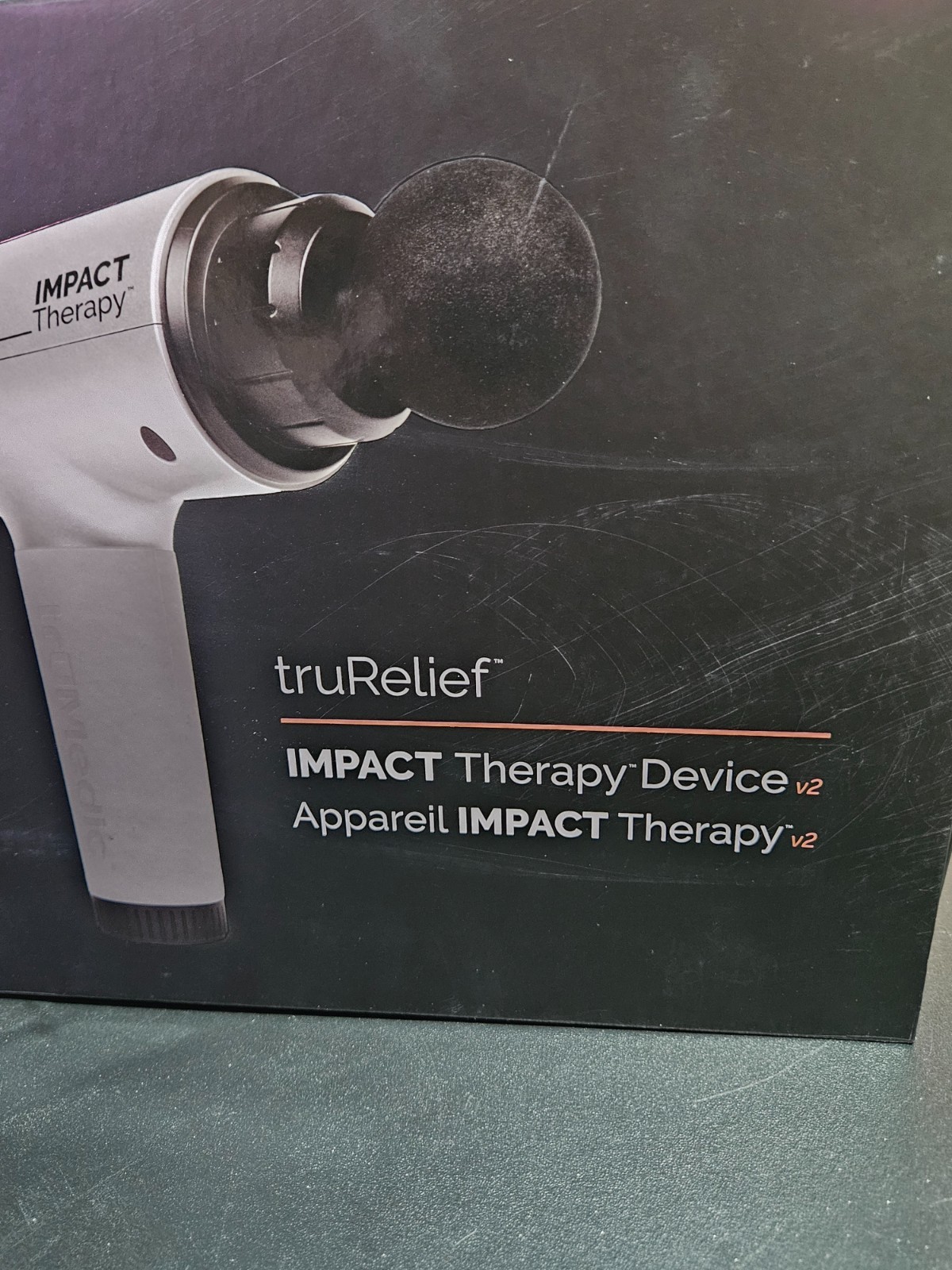 New TruMedic TruRelief Impact Therapy Device V2 Cordless Massager