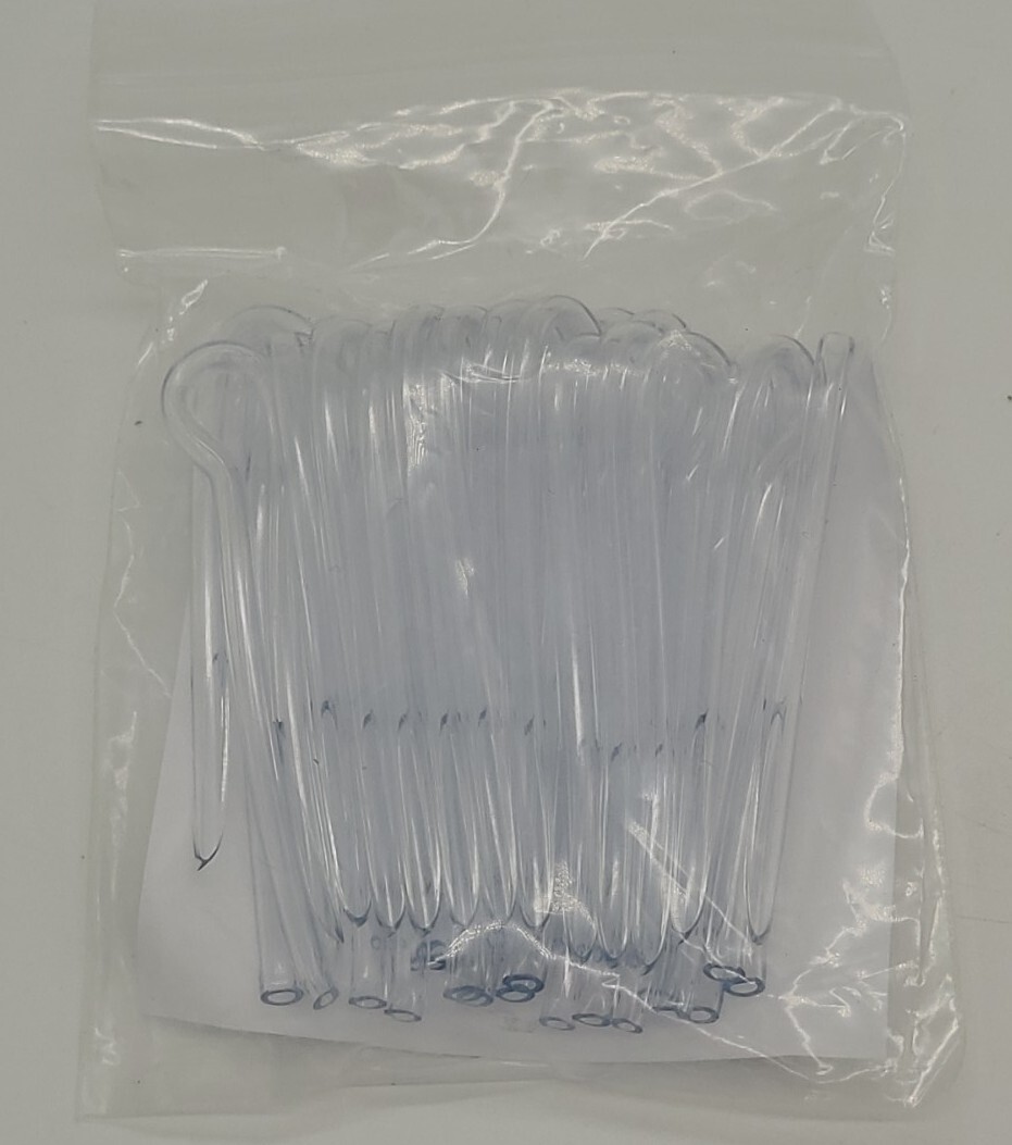Bent Tube Standard Size #13 Thick BTE Hearing Aid Tubing, 25PK