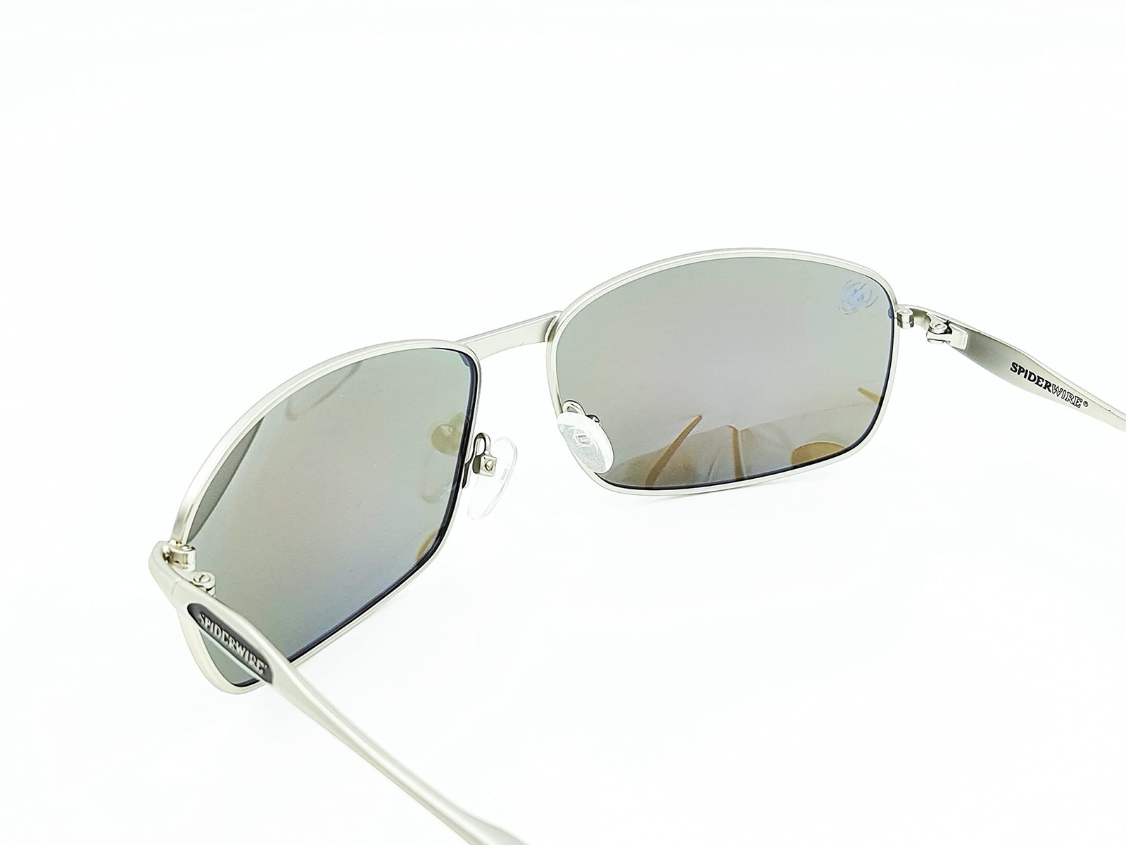Spiderwire One Size Matte Silver/Smoke/Blue Mirror