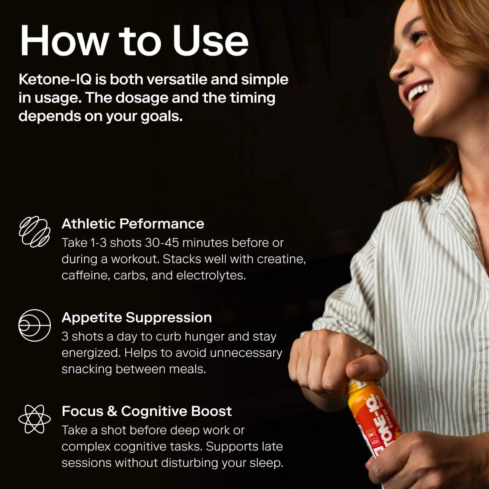 Ketone Energy Shots – Caffeine-Free Ketone Fuel for Focus, Endurance & Metabolis