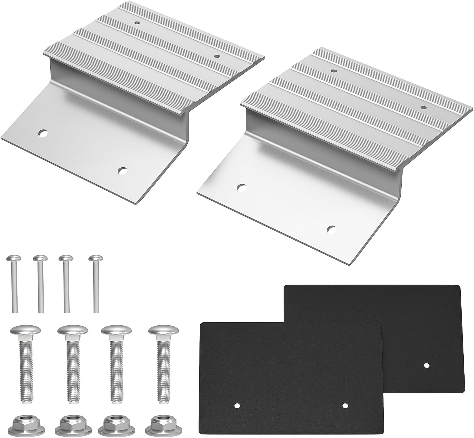 Salcod Aluminum Ramp Top Kit for 2″ x 8″ Boards, 700 lb per Ramp | Loading Ra…