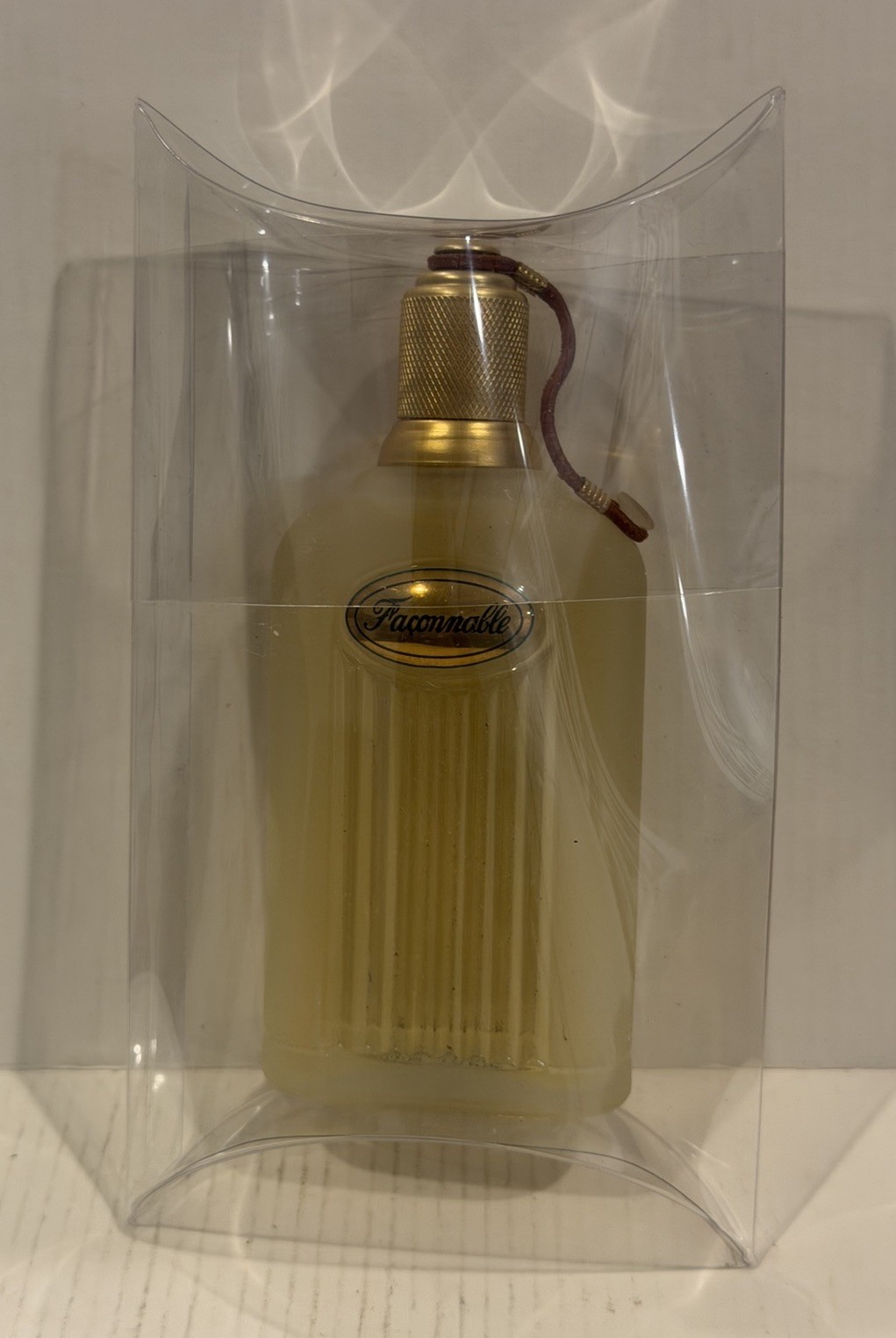 Faconnable 3.3oz/100ml Men’s After Shave Splash NEW As Shown RARE