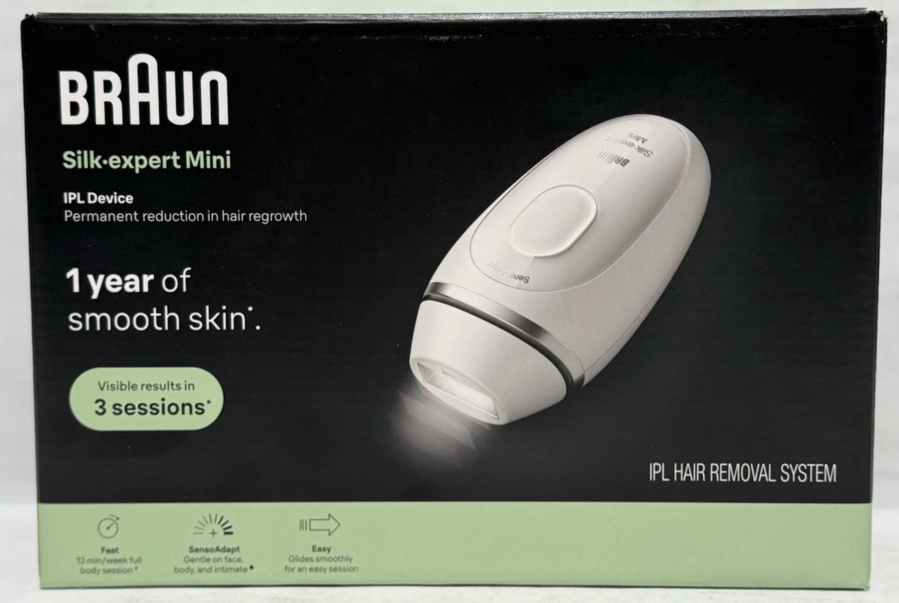 Braun Silk-Expert Mini IPL Hair Removal Device