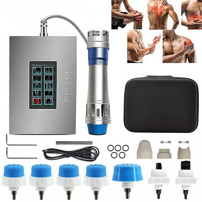 Touch Screen Focused ED Shockwave Support Machine 7 Heads Pain Relief Equipment