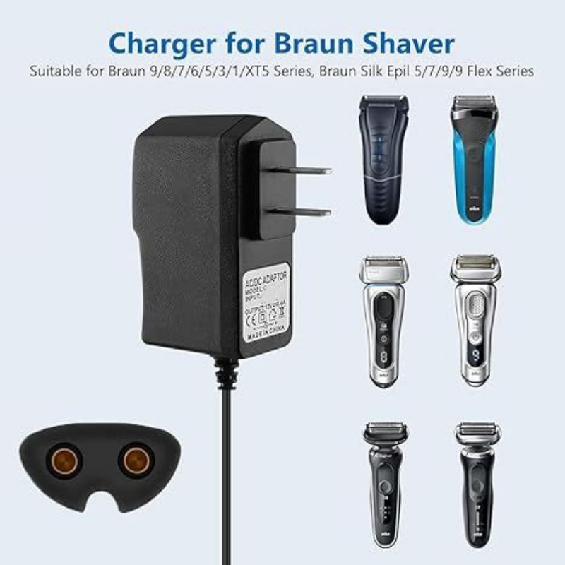 Wall Charger Cord for Braun Series9 8 7 6 5 3 Braun Electric Shaver Power Supply