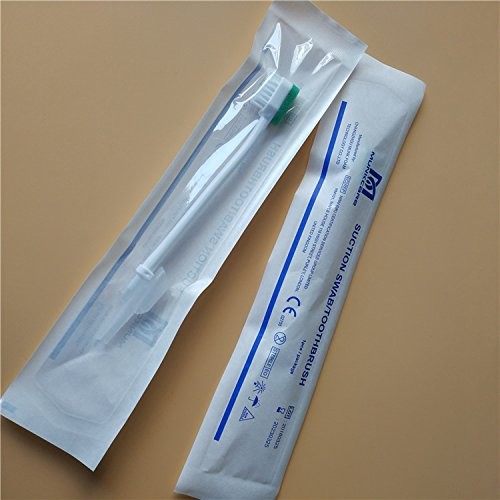 20pcs Disposable suction swab toothbrush sputum 20 Count (Pack of 1), White