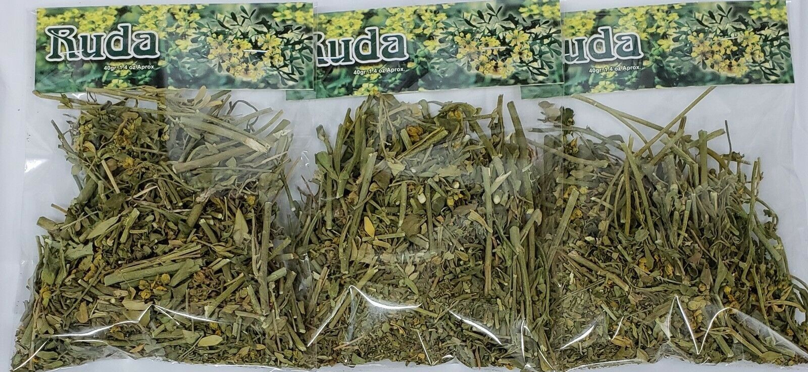 RUDA HIERBA/RUE HERB (Ruta graveolens) 100 GR GOOD QUALITY FROM PERU !