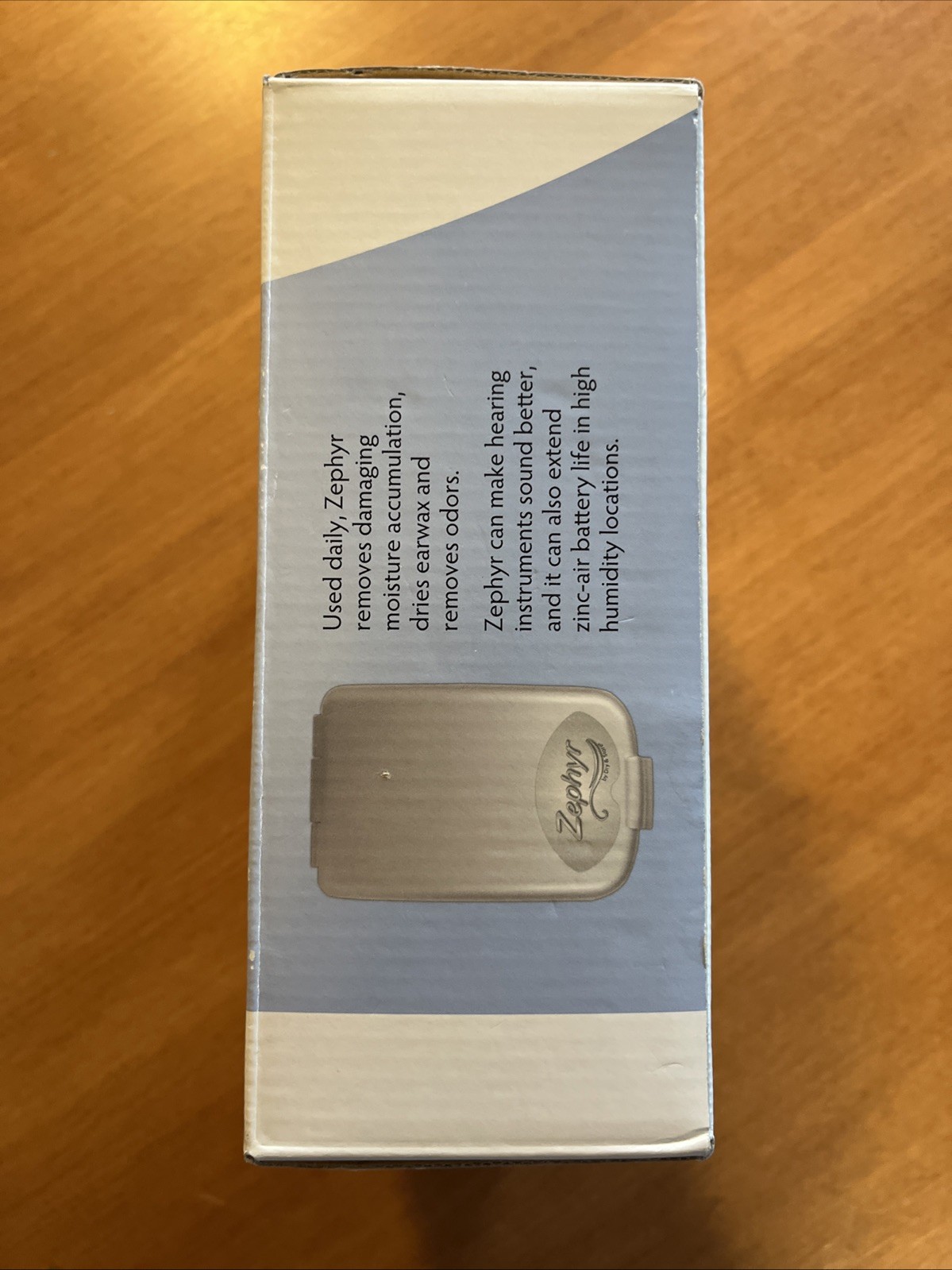 Zephyr by Dry & Store Hearing Aid Dryer & Moisture Remover Open Box