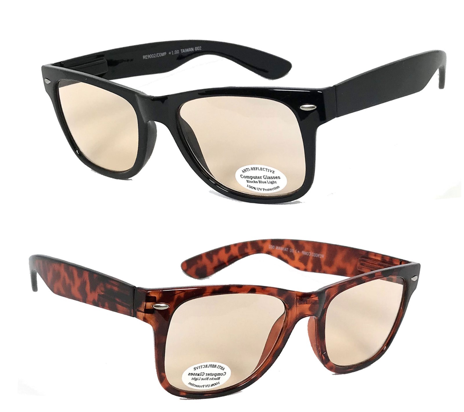 Pro Computer Anti Reflective Tinted Lens UV Protection Reading Glasses RE158