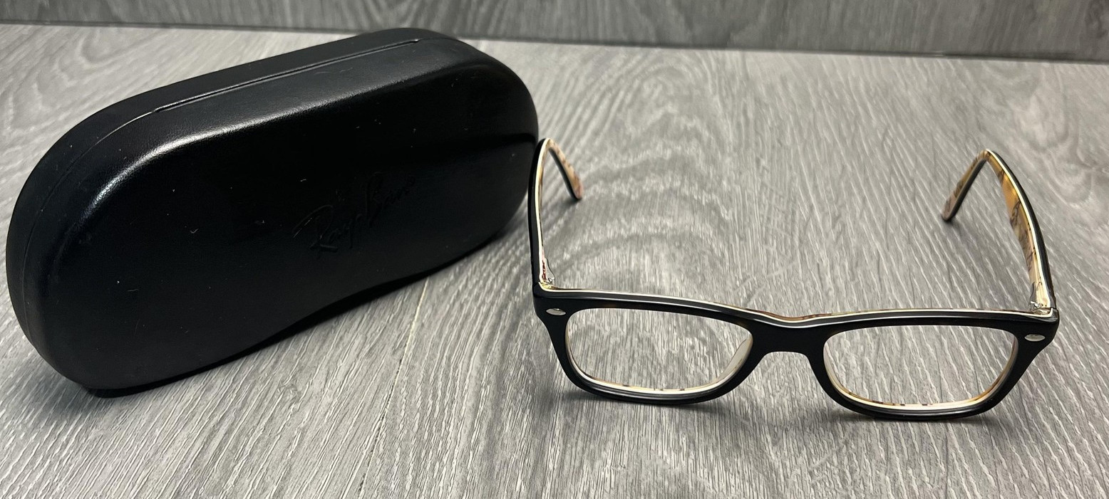 Ray-Ban RB 5228 5409 Optical Eyeglass Frames 50-17 140 Black Tortoise W Case