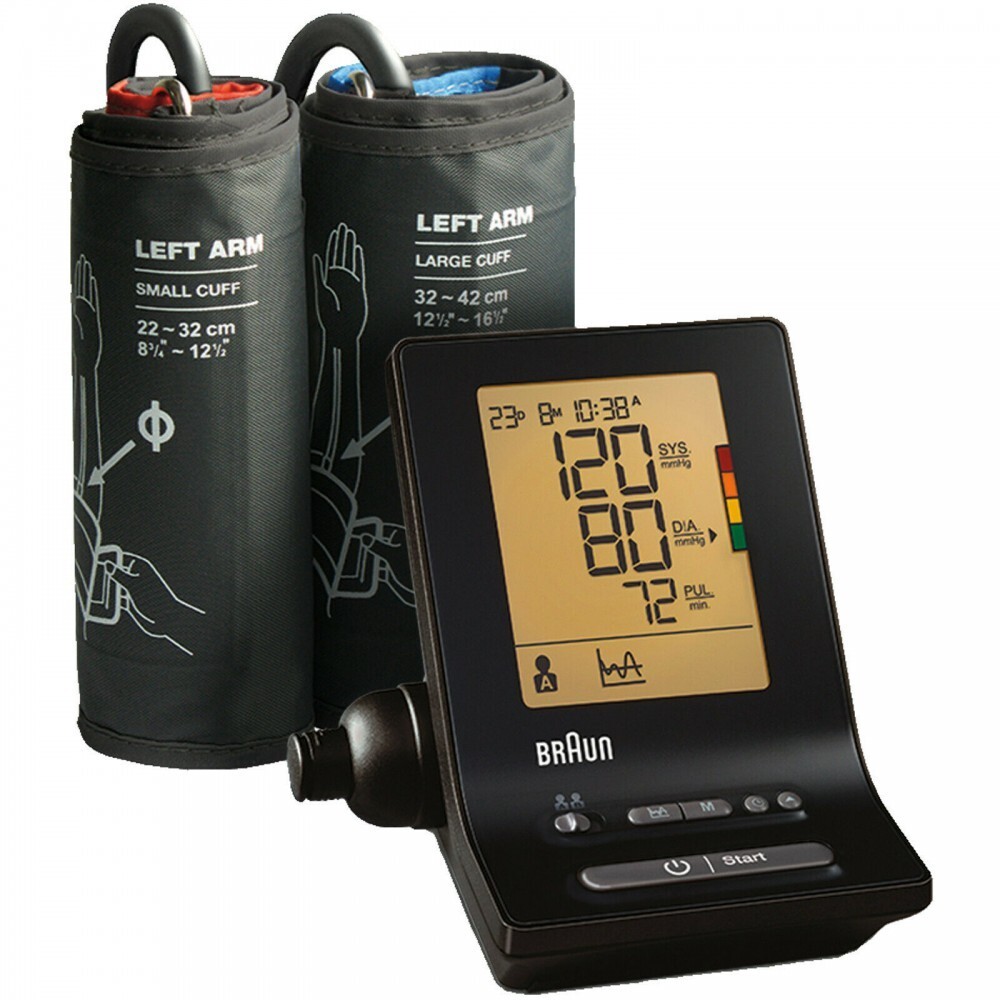 BRAUN BP6200 Exactfit Upper Arm Blood Pressure Monitor BP New!