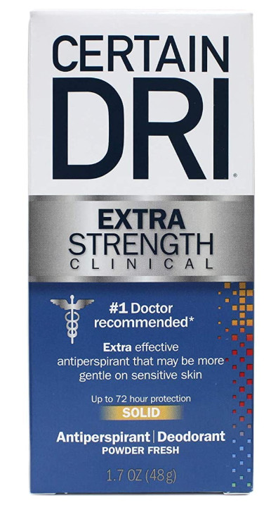 Certain Dri Antiperspirant Solid for Excessive Perspiration-1.7 oz