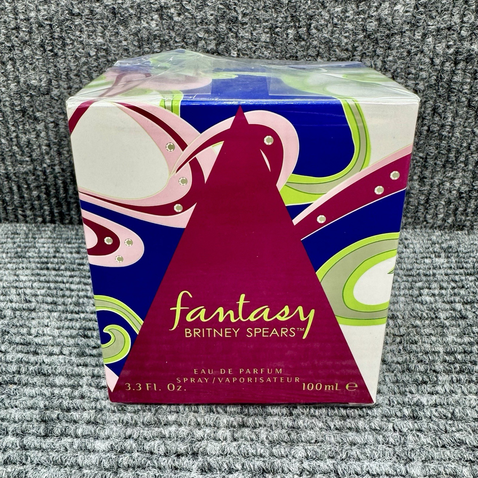 Fantasy by Britney Spears 100ml 3.3 Fl Oz Perfume Eau De Parfum SPAIN Y2K NEW
