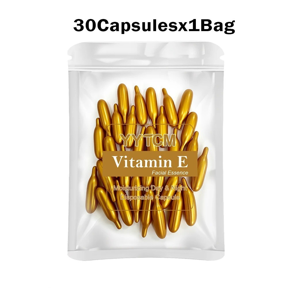 New Vitamin E Serum Capsules Hydrating Facial Essence Fast Shipping
