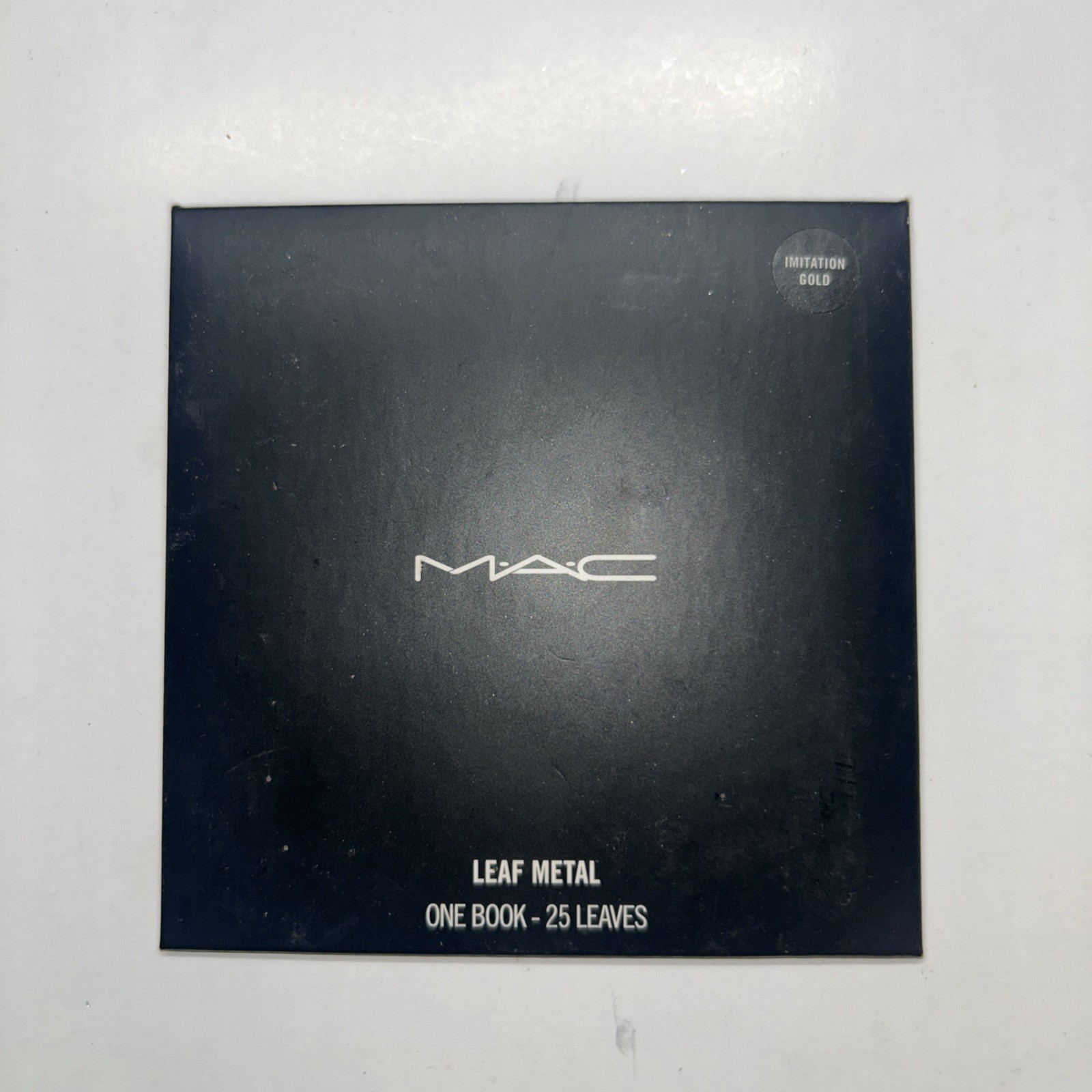 RARE MAC Cosmetics Pro Makeup Gold Leaf Metal Foil (25 sheets) Editorial Artist