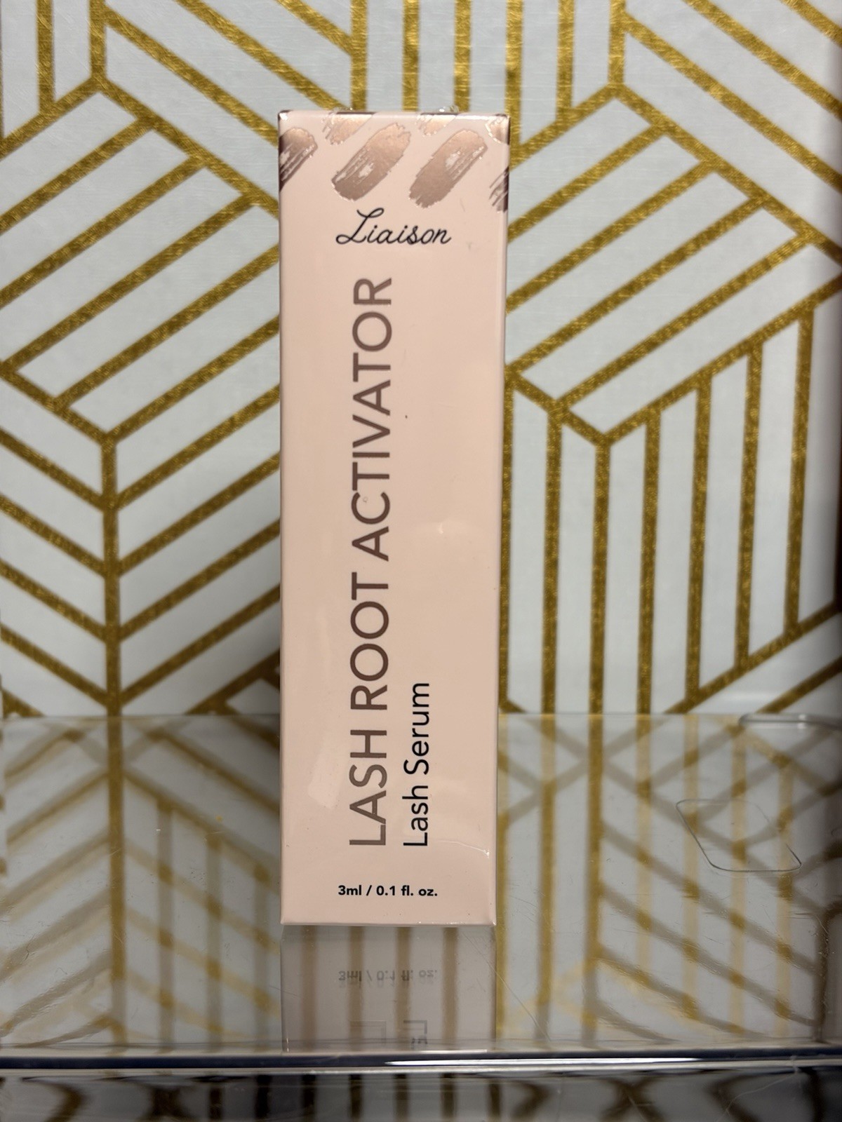 Liaison Lash Root Activator Eyelash Serum, Clear, 0.1 fl oz (3ml)