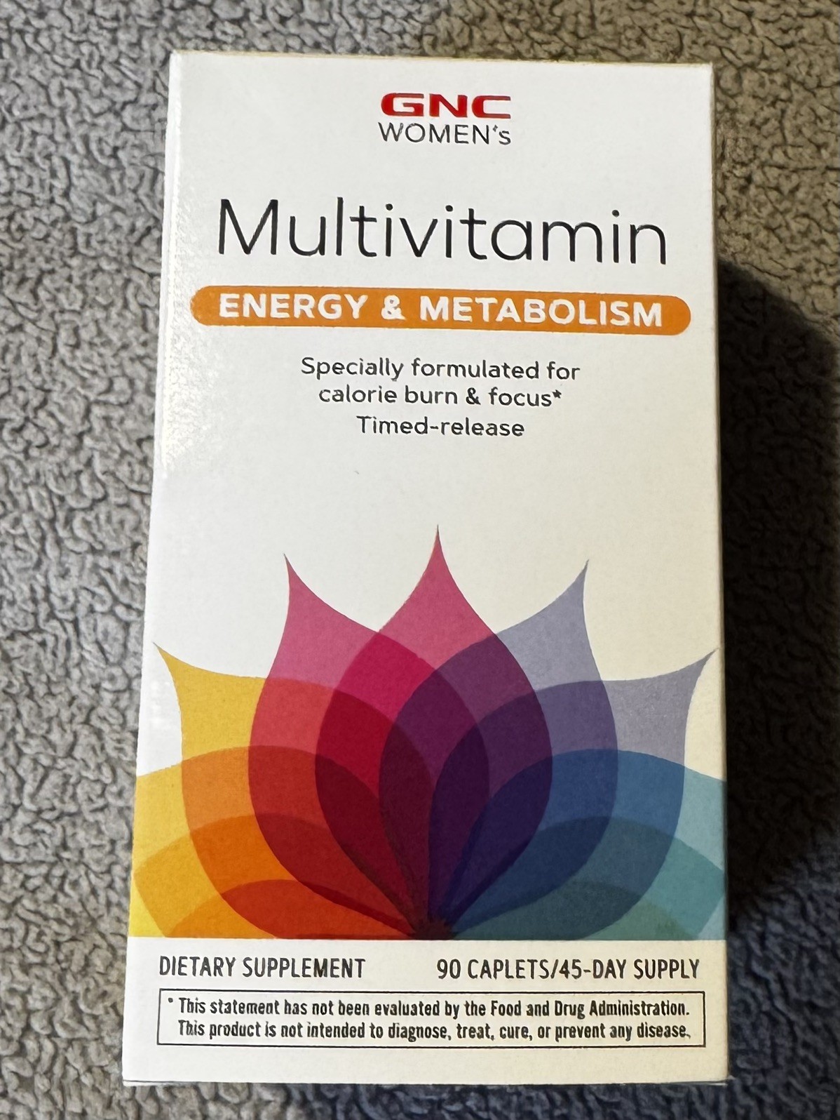 GNC Women Multivitamin Active Timed-Release Dietary Supplement 90 Caplets 11/26