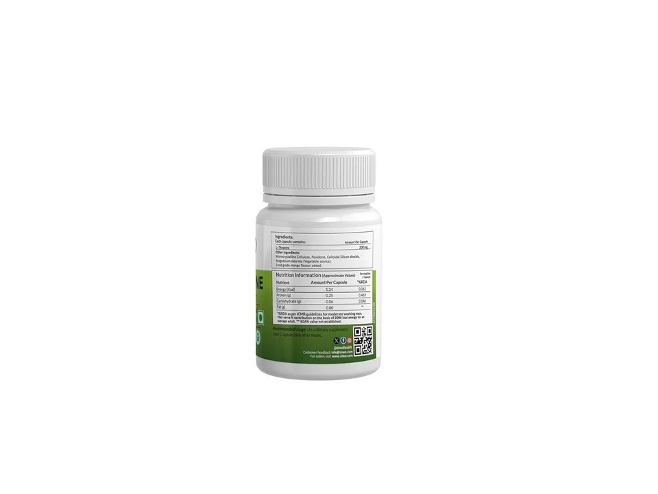 AIWO L-Theanine 200 mg Capsules – 60 Capsules