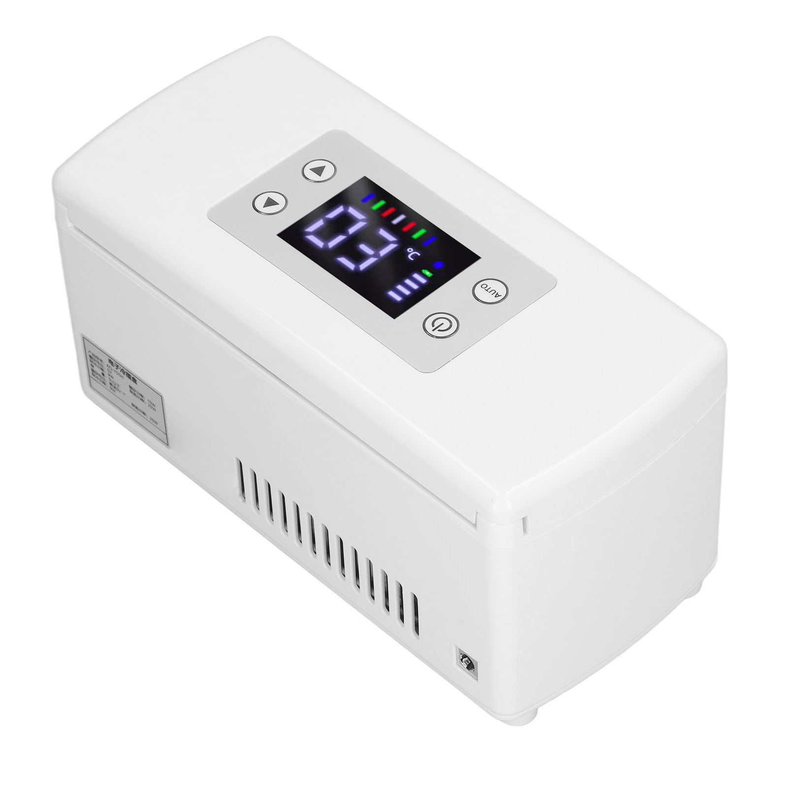 Insulin Cooler Travel Refrigerator Rechargeable Constant Temperature LCD