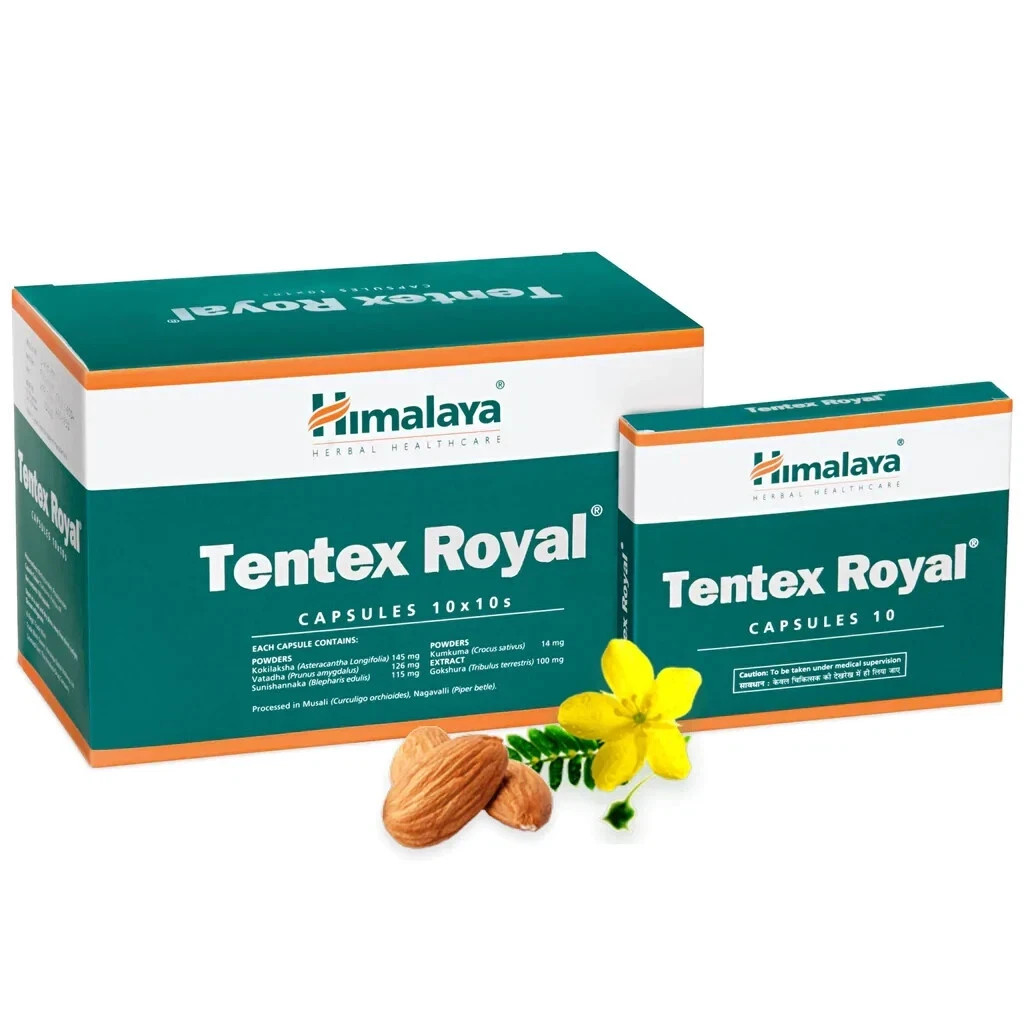 10 X Himalaya Tentex Royal 100 Capsules BEST PRICE