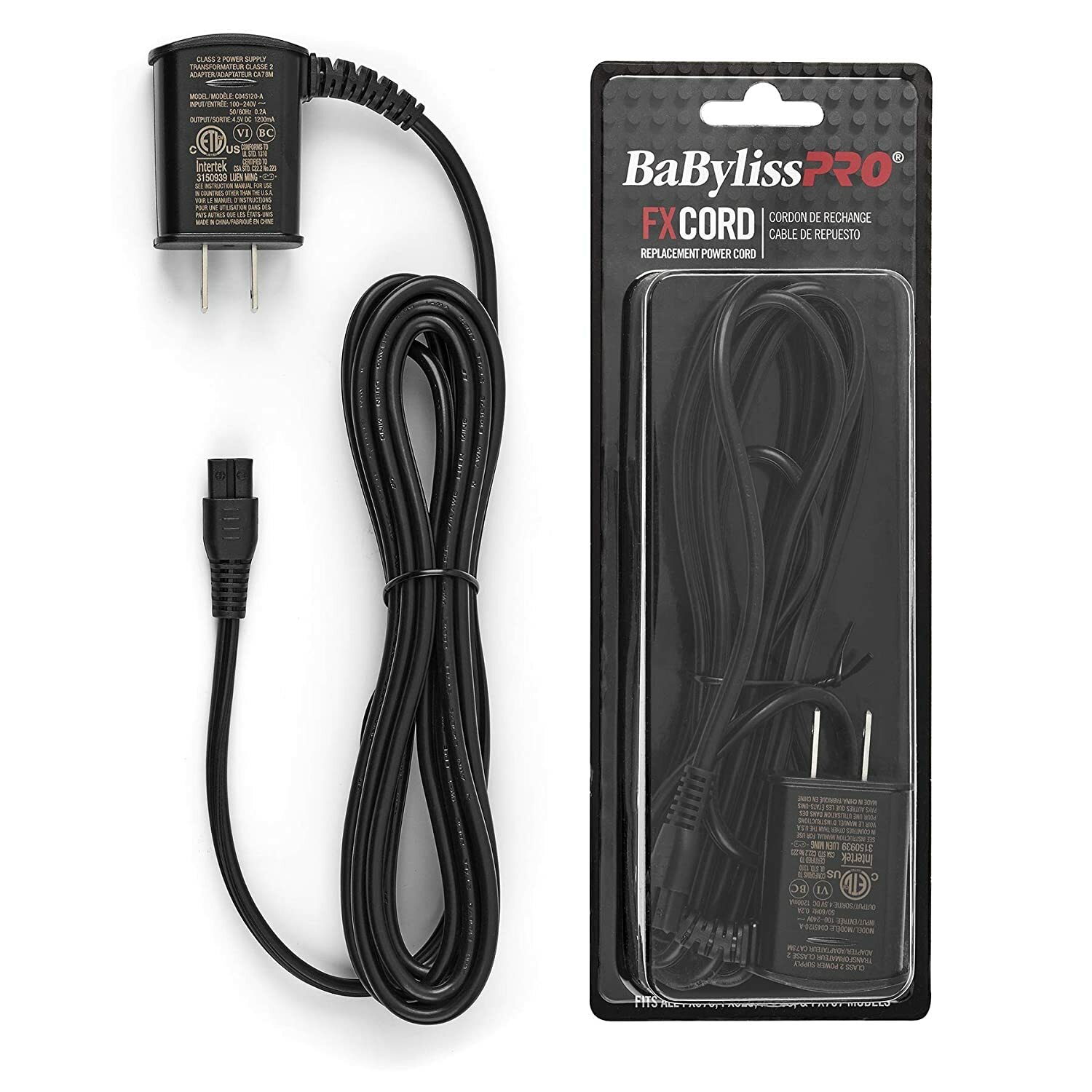 BaBylissPRO Barberology Replacement Power Cord