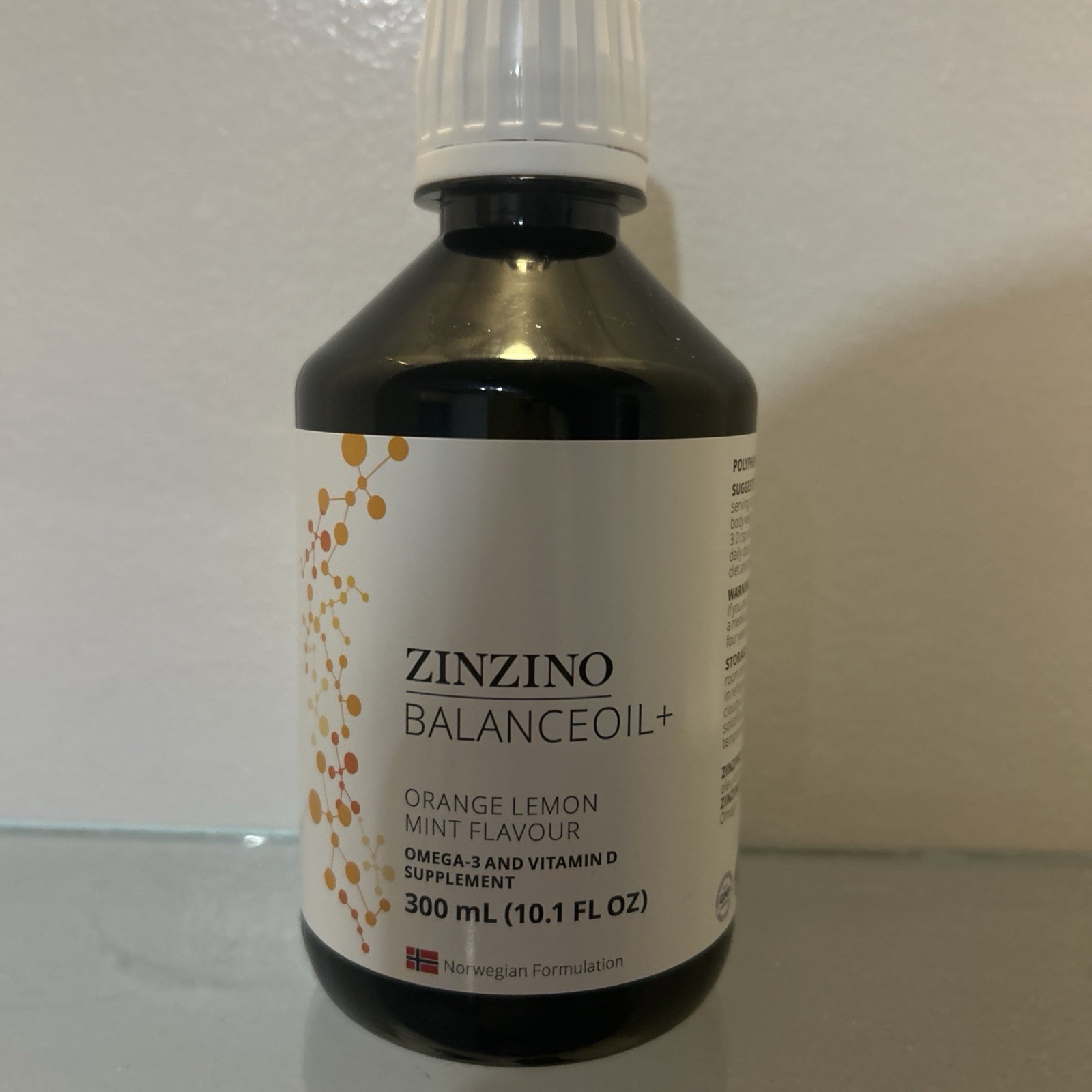 Zinzino – Balance Oil+ Orange Lemon Mint – 300 ml Exp 2028 (Ships from the US)
