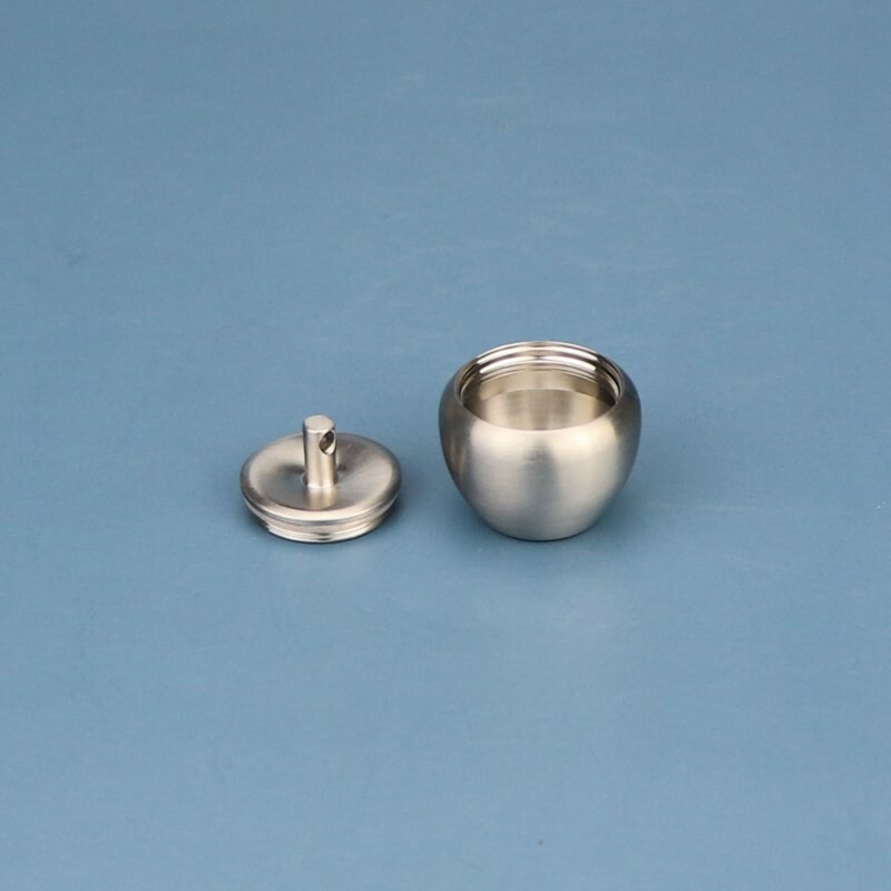 MIni Waterproof Pill Capsule Container EDC Emergency Necklace Keychain Pendant
