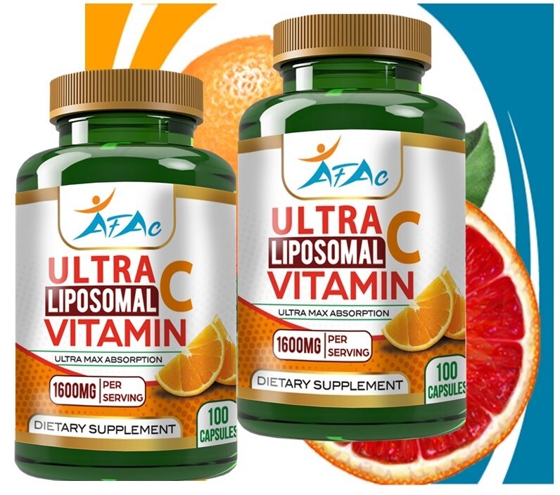 Vitamin C High Absorption Supplements Immune Support fast shipping 2 bottles