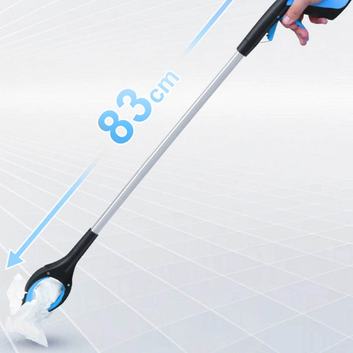ABS Plastic, Rubber material multi-function grabber, convenient and foldable