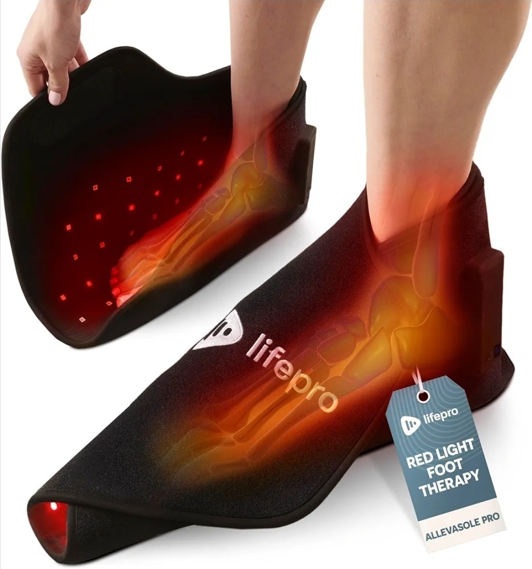Lifepro Infrared Light Therapy Foot & Ankle Brace-Foot Pain Relief Product…
