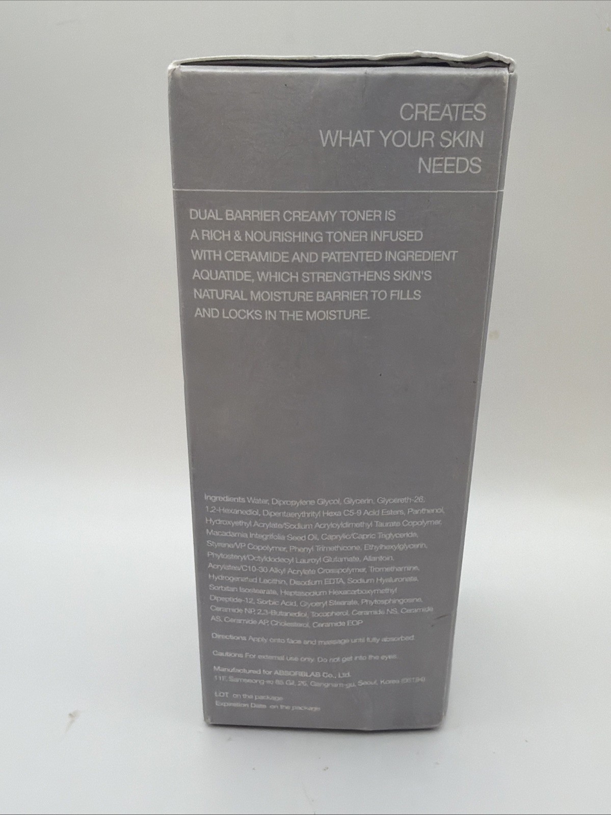 CELIMAX Dual Barrier Creamy Toner Sensitive/Dry Skin 5.07 fl oz 150 ml US SELLER