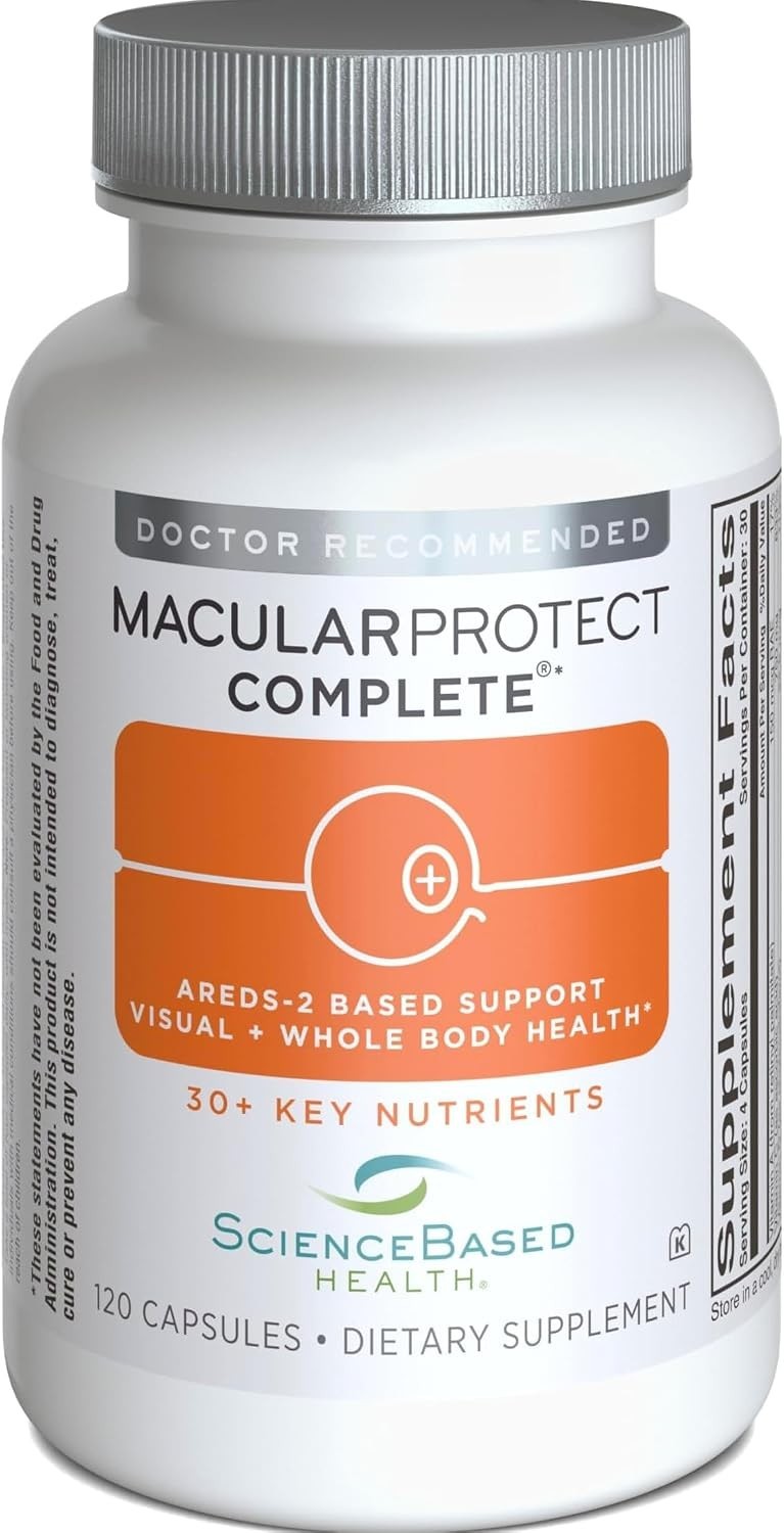 MacularProtect AREDS 2 + Multivitamin, 120 Ct – Vision & Whole Body Support