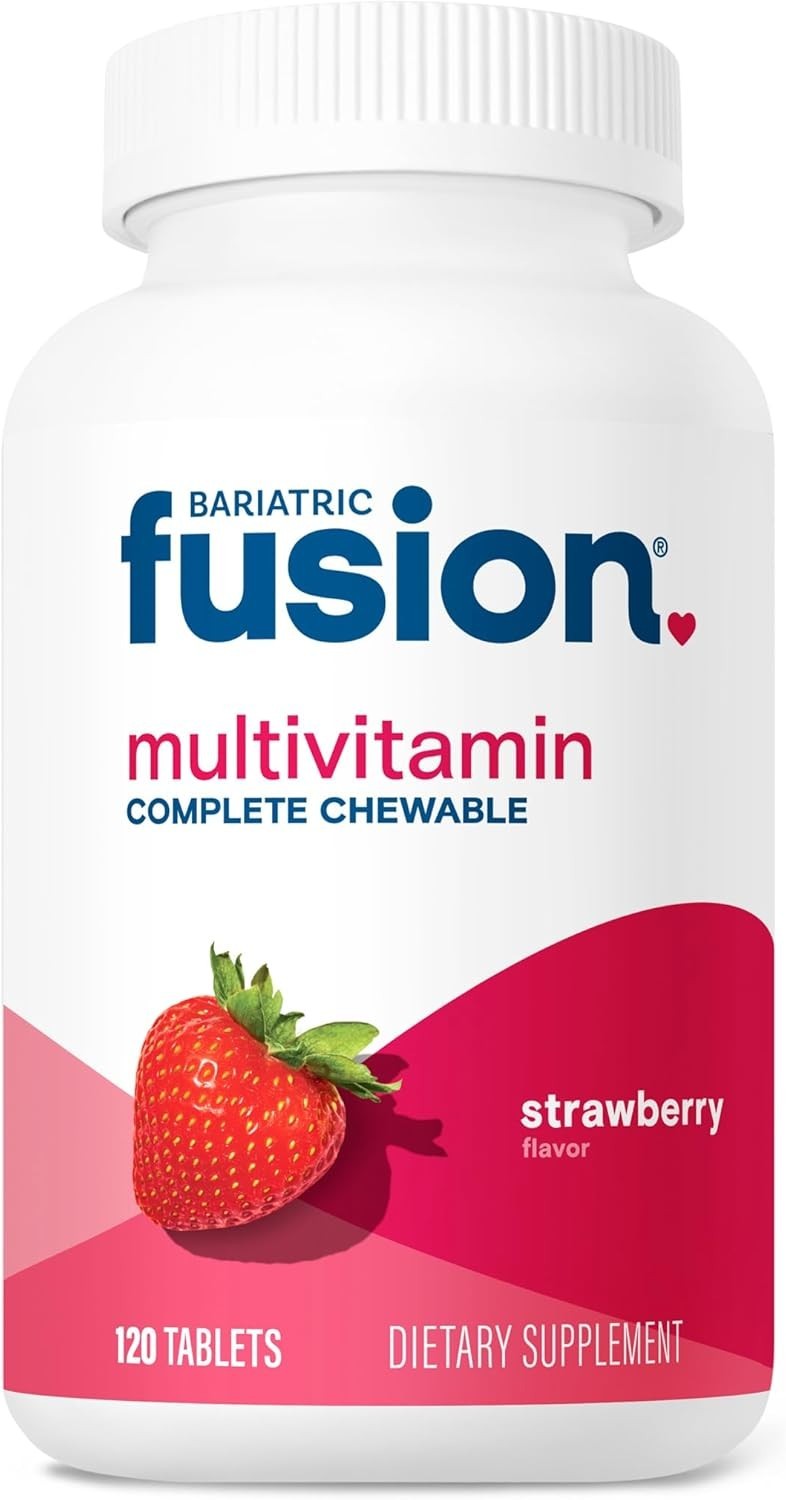 Bariatric Fusion Strawberry Complete Chewable Bariatric Multivitamin with Iron