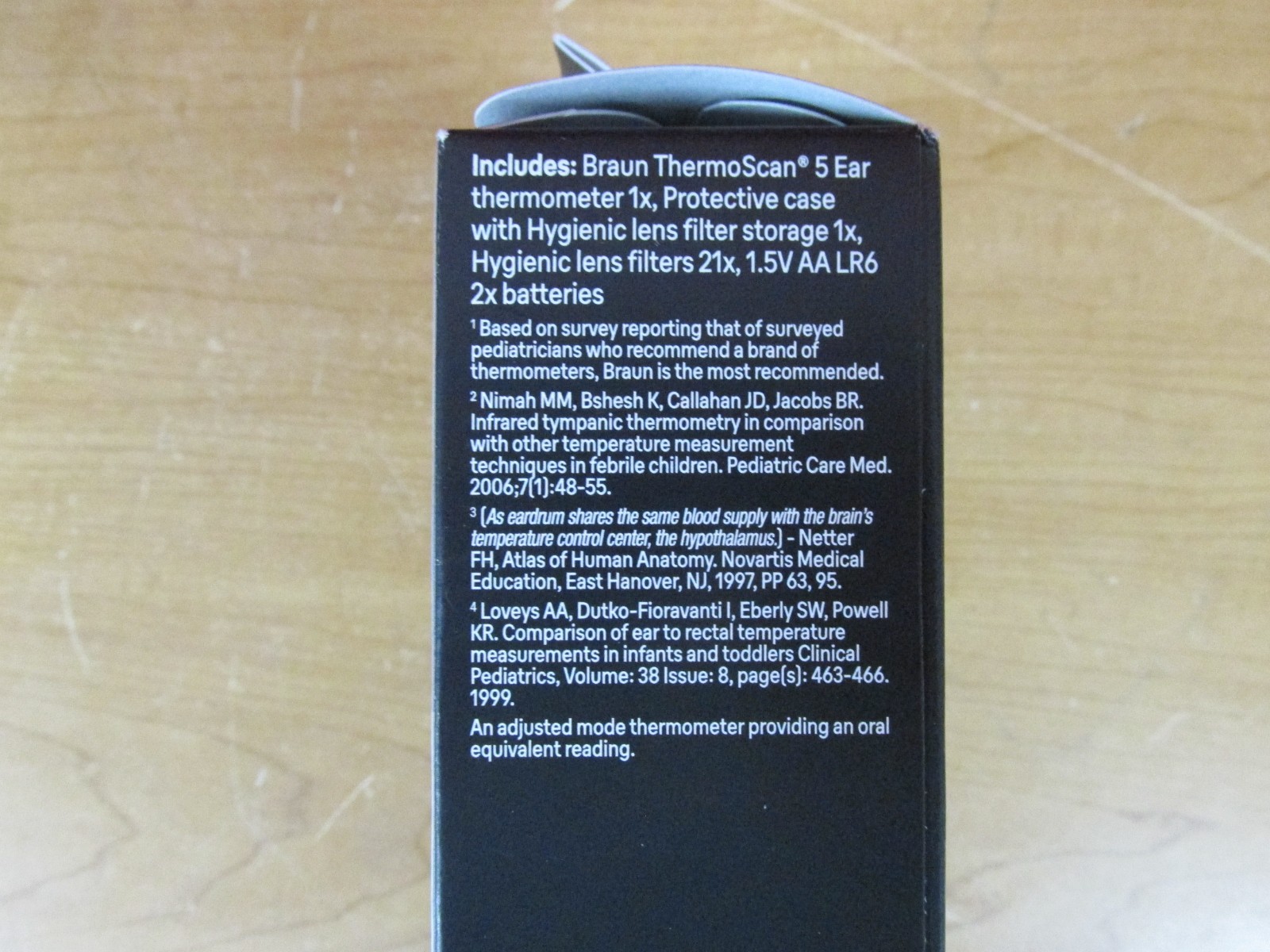 Braun ThermoScan 5 with ExactTemp Ear Thermometer – White **Brand New**
