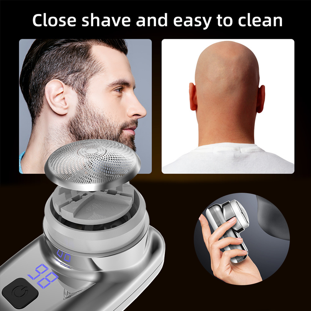 Professional Rechargeable Electric Shaver Trimmer Razor For Hair Beard Gift Mens