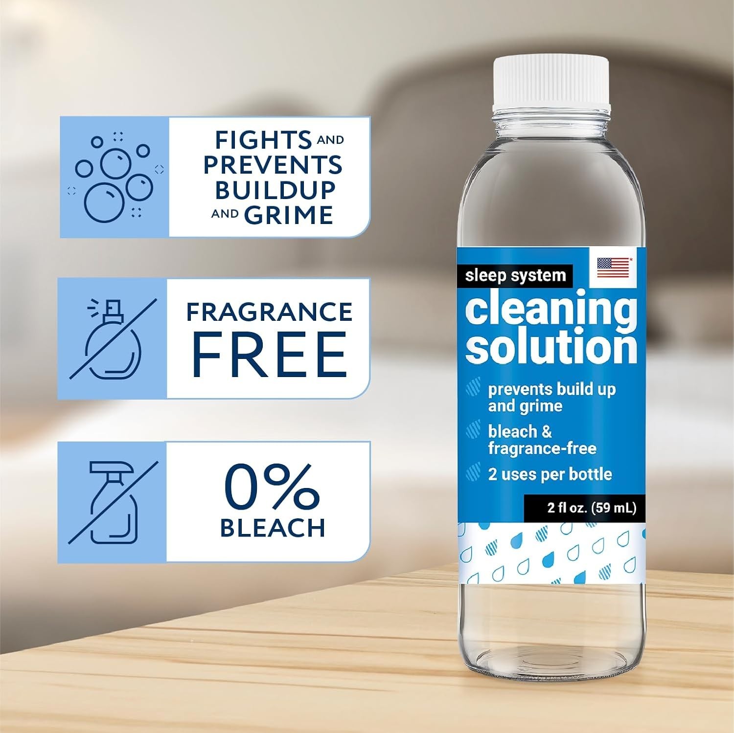 Mattress Cooling System Maintenance 3-Pack Cleaner Unscented for OOLER ChiliPad