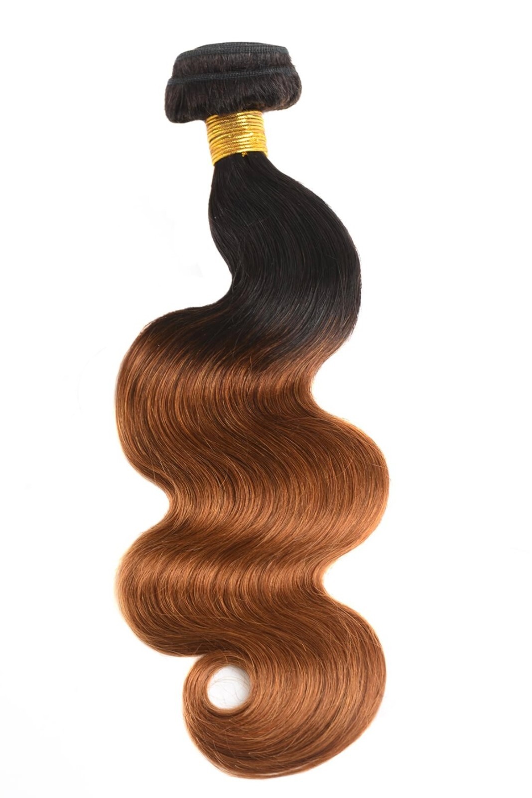 16″ 18″ 20″ Ombre Body Wave Human Hair 3 Bundles + 14″ Closure