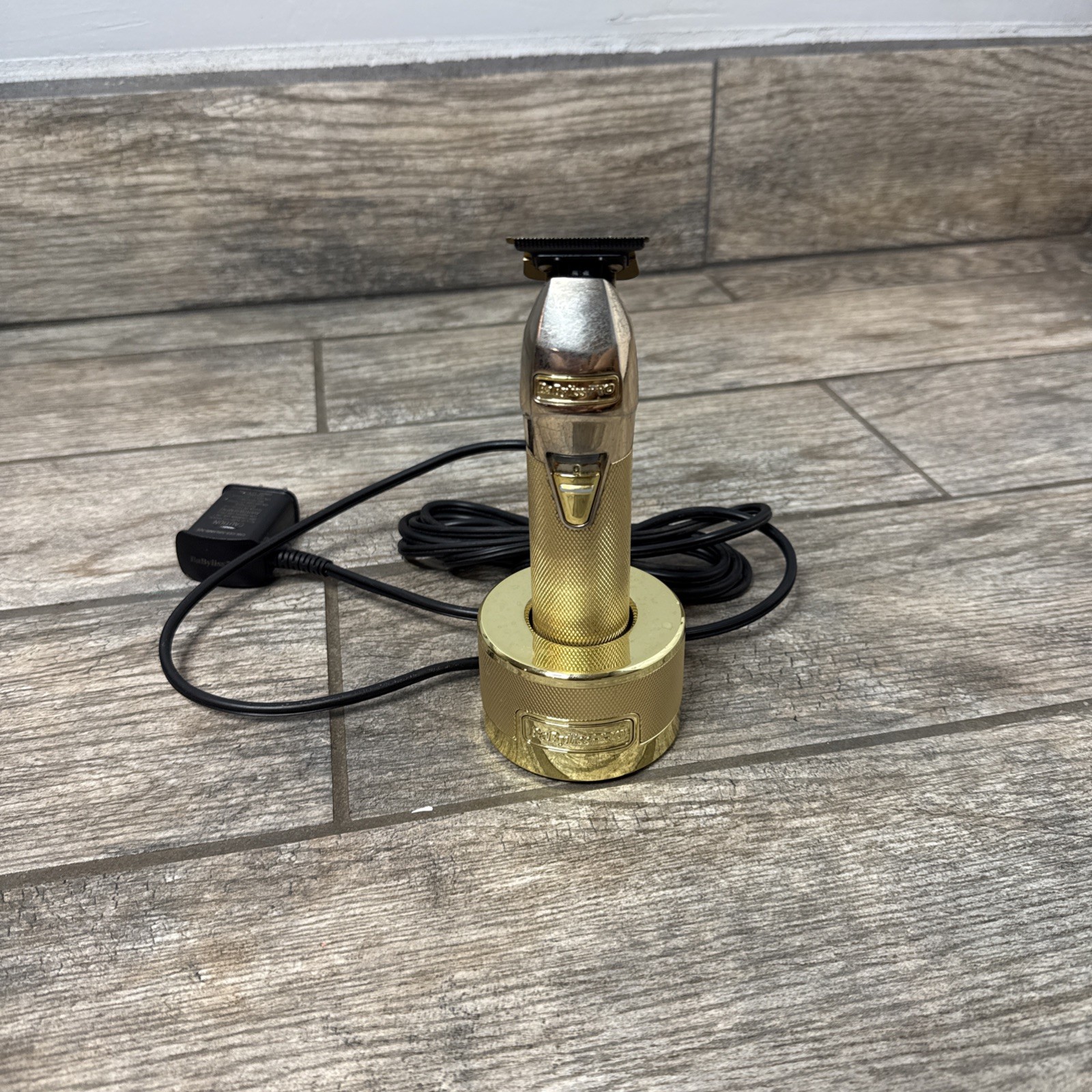 BaBylissPRO FX787G Cordless Trimmer Liner Gold + Charger | TESTED