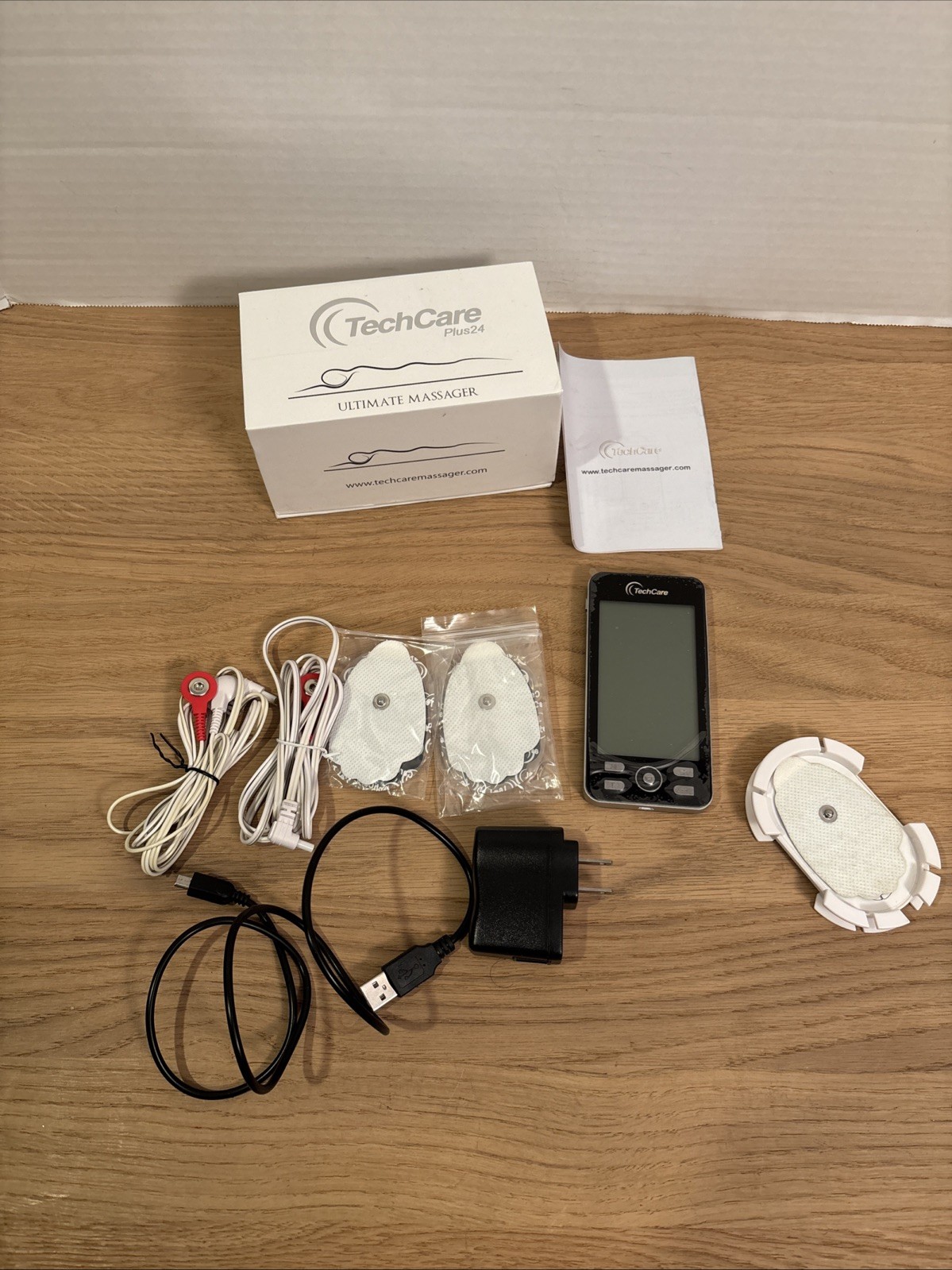 TechCare Plus 24 Ultimate Massager Dual Channels TENS Unit Muscle Stimulation