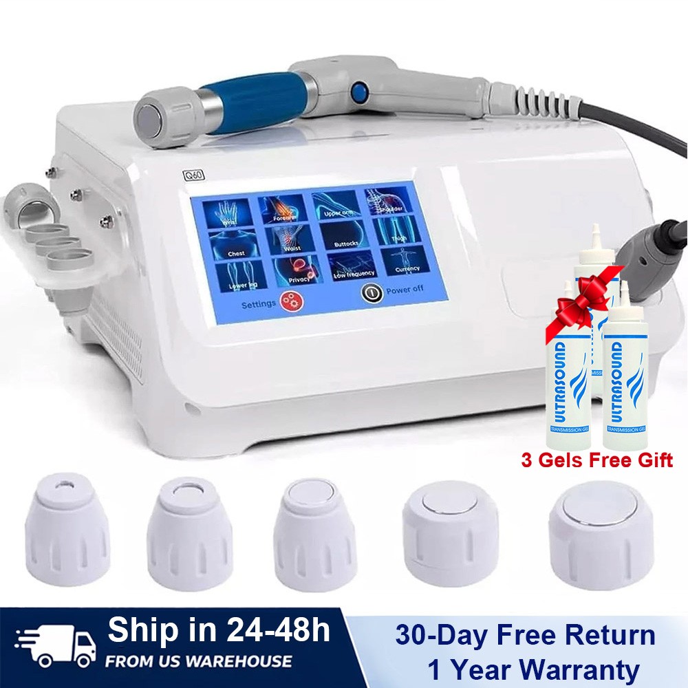 Kalecope 8 Bar ESWT Pneumatic ED Shockwave Therapy Machine Body Pain Relief Q60